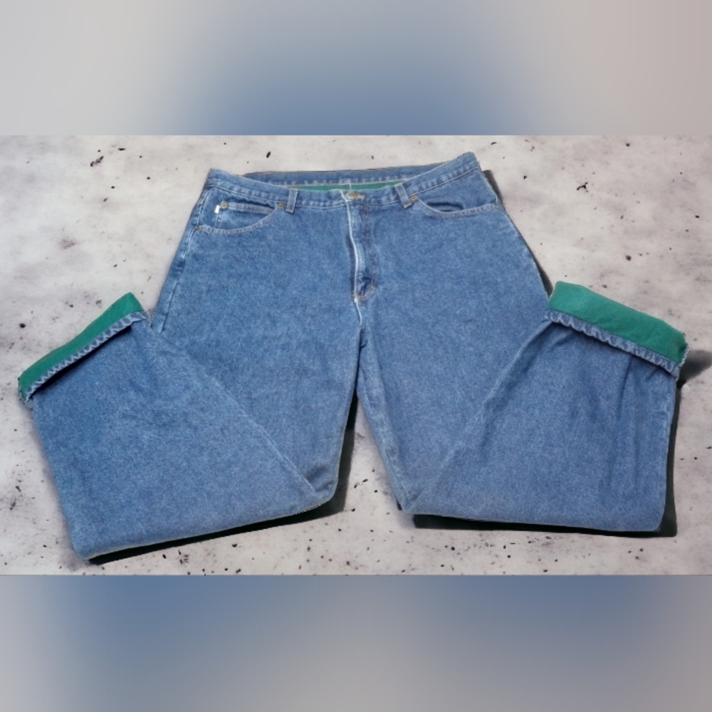 LL Bean Men's Double Lined Jeans Relaxed Fit 40" x 30"
